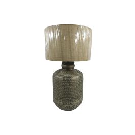 DKD Home Decor Lámpara Sobremesa Verde Beige 42 x 74 x 42 cm