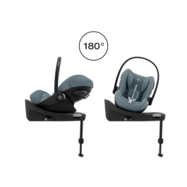 Cybex Silla de coche para bebé Cloud G i-Size Plus - Azul Tormenta CYB1729640744505