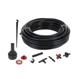 Ipae Progarden Kit de Micro Riego por Goteo 71 Piezas Manguera 23m Diámetro 0.5cm Negro Polipropileno Anti UV Precio: 11.49999972. SKU: B1HXNBDHHY