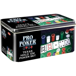 Tactic Todo en 1 Caja de Metal Propoker - Juego de Póker con 2 Juegos de Cartas, Ficha Crupier, 5 Dados y Tapete Precio: 32.88999978. SKU: B1CBNHB8JW