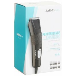 Babyliss Cortapelos E756E Power Clipper Cuchilla Acero Inoxidable 45mm 8 Guardas 9 Longitudes de 0.5mm a 25mm Cable 2m