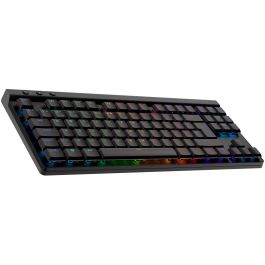 Logitech G515 LIGHTSPEED TKL Teclado Gaming Mecánico Inalámbrico RF + Bluetooth QWERTZ RGB Negro