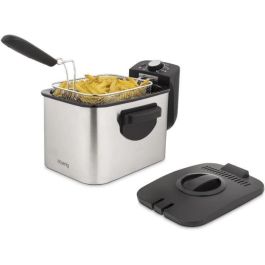 HKoeNIG DFX500 - Freidora eléctrica 3L - 2200W - Temperatura regulable - Cuerpo de acero inoxidable - Cesta extraíble HKoeNIG DFX500 - Freidora eléctrica 3L - 2200W - Temperatura regulable - Cuerpo de acero inoxidable - Cesta extraíble