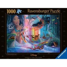 Rompecabezas de 1000 piezas de Pocahontas, Colección Princesas Disney, 14 años, Disney, 12001344, Ravensburger Rompecabezas de 1000 piezas de Pocahontas, Colección Princesas Disney, 14 años, Disney, 12001344, Ravensburger