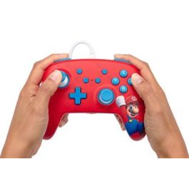 Power A NSGP0001-01 Mando con Cable Mejorado para Nintendo Switch - Diseño WOO-HOO! Mario Power A NSGP0001-01 Mando con Cable Mejorado para Nintendo Switch - Diseño WOO-HOO! Mario