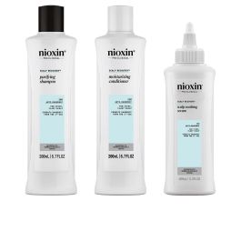 Nioxin SCALP RECOVERY - Kit Anticaspa para Cuero Cabelludo Descamado y con Picor - 3 Unidades