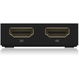 ICY BOX BU-ST Splitter HDMI a USB + USB a USB-C Adapter Negro