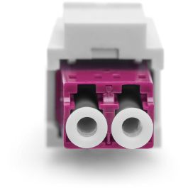 Digitus Acoplador LWL LC/LC Duplex Multimodo OM4, Módulo Keystone