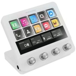 Mars Gaming Control Deck MSD-PRO con 10 Teclas LCD y 4 Diales Personalizables, Pantalla Táctil Extendida, Hub USB, Blanco Precio: 124.50000002. SKU: B1GAVXVPBN
