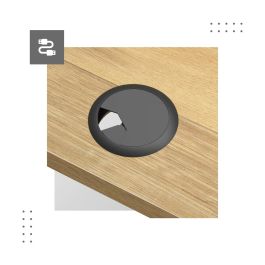 Mesa de Escritorio Mark Adler MA-LEADER 7.0 Negro Bronce