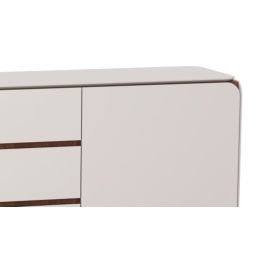 Buffet Moderno DKD Home Decor Blanco Marron 41.5 x 80 x 183 cm Buffet Moderno DKD Home Decor Blanco Marron 41.5 x 80 x 183 cm