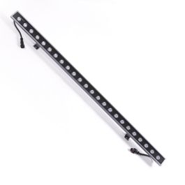 WR-WWDMX24W Bañador de Pared LED Lineal RGB DMX512 24W 1555Lm IP67 24VDC para Fachadas Exteriores