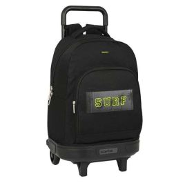 Mochila Escolar con Ruedas Safta Surf Negro (33 x 45 x 22 cm) Precio: 30.50000052. SKU: S4306898