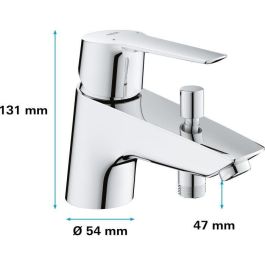 GROHE - Mezclador monomando de baño / ducha