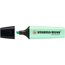 Rotulador Stabilo Boss Pastel Fluorescente 70 Pizca De Menta 10 unidades