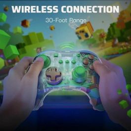 PDP 1728604599521 Mando Inalámbrico Realmz para Nintendo Switch Minecraft