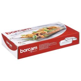 Bandeja Con Tapa Borcam 1950Ml Pasabahce 35X8CM (4 Unidades) Bandeja Con Tapa Borcam 1950Ml Pasabahce 35X8CM (4 Unidades)