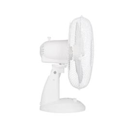 Ventilador de mesa OCEANIC - 40W - Diámetro 30 cm - 3 velocidades - Oscilante - Blanco