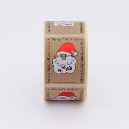 Basics Etiquetas adhesivas navidad, 250 unidades, 45 x 35 mm