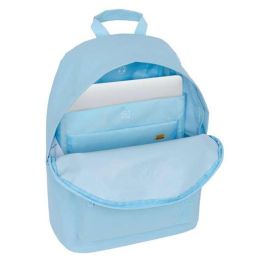 Kappa Basics Mochila para Portatil 14,1" Celeste 31x41x16 cm