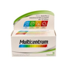 Multicentrum Adulto 90 Comprimidos Multivitamínico con Vitaminas y Minerales para Adultos y Adolescentes Precio: 35.9000004. SKU: B1CSCE3PCA