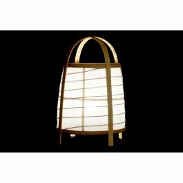 Lampara Techo Oriental DKD Home Decor Blanco Natural 32 x 45.5 x 32 cm