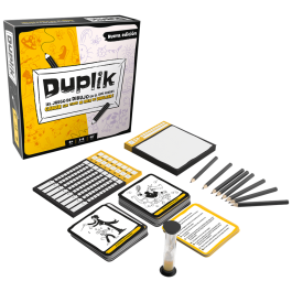 Zygomatic ZYGDUP0101ES Juego de Mesa Duplik Español - Dibujo y Cartas 3-8 Jugadores, 8+ Años, 40 Minutos