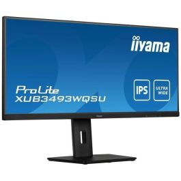 Monitor Iiyama 34" XUB3493WQSU-B5, Ips, 75Hz, 4Ms, Hdmi, Usb, Displayport, Alt, Reg Alt, Giro, Incl Precio: 349.49999975. SKU: S7187703