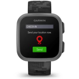 Garmin Bounce Reloj Inteligente Negro/Gris con Pantalla Táctil LCD GPS 3.3cm Resistencia al Agua 5 ATM Seguimiento Actividad Android iOS