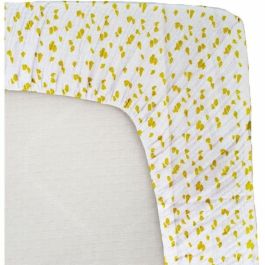 Domiva Sábana bajera infantil de jersey Savannah, amarilla, 70 x 140 cm Precio: 25.5899996. SKU: B1BEQC67VV