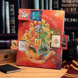 Paladone Calendario Adviento Harry Potter Hogwarts con varita mágica, lápices y más