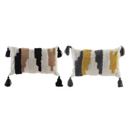 DKD Home Decor Cojin Urban Negro Blanco 10 x 30 x 50 cm (4 Unidades) Precio: 41.50000041. SKU: B1AYD48C55