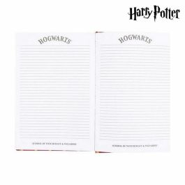Cuaderno de Notas + Bolígrafo Gryffindor Harry Potter Harry Potter Rojo Cuaderno de Notas + Bolígrafo Gryffindor Harry Potter Harry Potter Rojo
