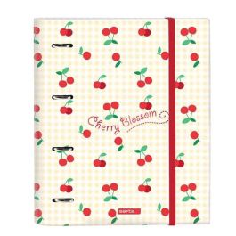 Carpeta de anillas Safta Cherry A4 Beige (27 x 32 x 3.5 cm) Precio: 7.79000057. SKU: S4306863