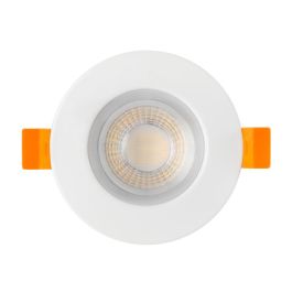 Foco Downlight LED Empotrable 6W 600Lm CCT 3000-6500K (Tonalidad Luz Regulable) IP65 Ignífugo SE-SCL331-6W-CCT
