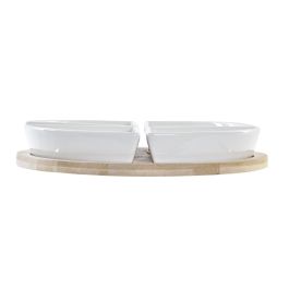 Aperitivo Tropical DKD Home Decor Multicolor Natural 21.5 x 1 x 21.5 cm Set de 5 Aperitivo Tropical DKD Home Decor Multicolor Natural 21.5 x 1 x 21.5 cm Set de 5
