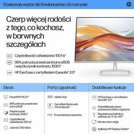 HP 527sf Monitor 27" FHD IPS 100Hz 5ms Blanco