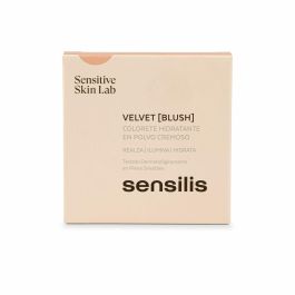 Sensilis #02 VELVET Colorete en Polvo Cremoso Rubor Natural y Luminoso Sin Fragancia Piel Sensible 10 g
