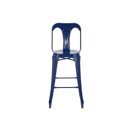 DKD Home Decor Taburete Loft Azul 48 x 113 x 44 cm (2 Unidades)