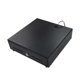 Mustek LB-330A Cajón de Efectivo Automático y Manual 8M/4B Metálico Compacto Ranura Frontal Cerradura Seguridad