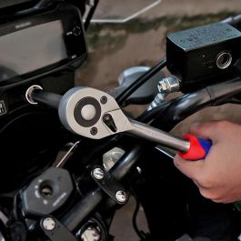 Workpro Juego de Llaves de Vaso 14 Piezas 1/4" Acero Cromo Vanadio Incluye Carraca y Barra Extensión