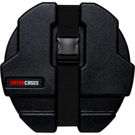 Gator Estuche para Tom 08" X 08", Plástico Moldeado Terciopelo Interior