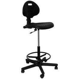 Taburete Piqueras Y Crespo Paterna 24 H Giratorio Regulable En Altura Reposapies Cromado Asiento Y Respaldo Poliuretano Inyectado Negro Precio: 299.88999975. SKU: B1AM2JCAFP