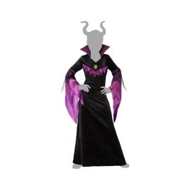 Disfraz de Malvada Niña tipo Madrastra de Blancanieves o Maléfica - Vestido Negro y Morado Infantil Talla 3-4 Años Disfraz de Malvada Niña tipo Madrastra de Blancanieves o Maléfica - Vestido Negro y Morado Infantil Talla 3-4 Años