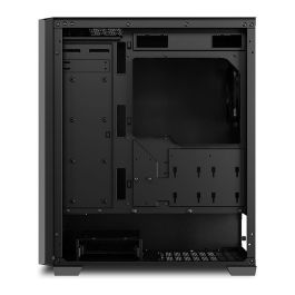SHARKOON VS9 Midi Tower Negro ATX, micro ATX, Mini-ITX para PC con Gestión de Cables y Puertos USB 3.0