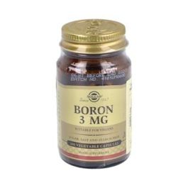 Solgar Boro 3mg 100 Capsulas Vegetales Vitaminas y Suplementos Precio: 12.9000003. SKU: S05108359