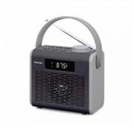 RADIO PORTÁTIL FONESTAR R2-N NEGRA - BT4.2 - FM - 1.2W RMS - 20-20000HZ - USB/MICROSD/MP3 - ENTRADA JACK 3.5MM - BATERÍA RECARGABLE 400MAH