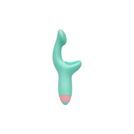 Vibrador Doble Estimulación Diversual Verde Claro Precio: 42.50000007. SKU: B1JCAFQNX9