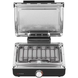 Ninja GR101EU Parrilla y Plancha de Interior Versátil para 4-5 personas con Temperatura Controlada hasta 260°C y Superficie Antiadherente