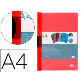 Carpeta Liderpapel Dossier Pinza Lateral Polipropileno Din A4 Rojo Translucido 30 Hojas Pinza Deslizante Precio: 0.95000004. SKU: B14BRQPPHE